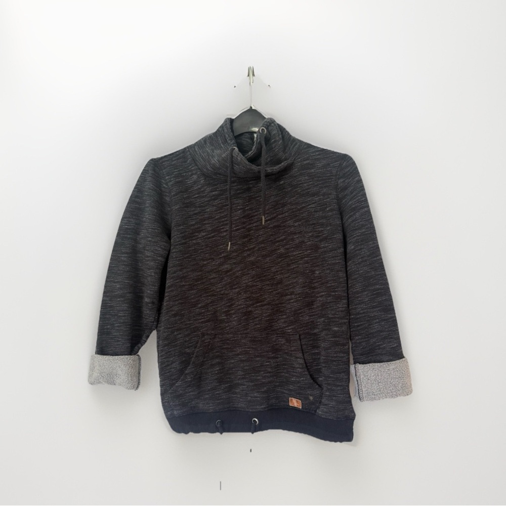 Roxy Charcoal Turtleneck Sweater